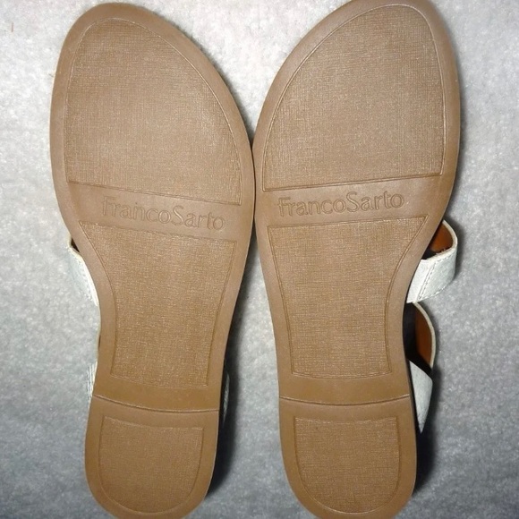 NEW Franco Sarto Women Genevia Gladiator Snakeskin Print Strappy Sandals 7.5M - Picture 8 of 10